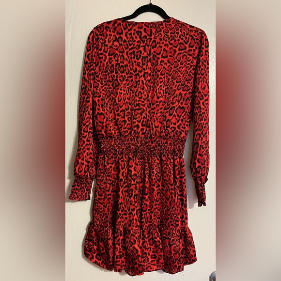 Michael Kors NWT Wildcat Smock Dress Sz M - Picture 8 of 9